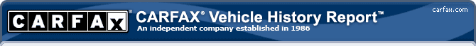 CARFAX Vehicle History Report